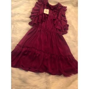 NWT Anthropology- dRA Los Angeles Ruffle Dress